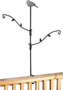 Stokes Select Bird Feeder Metal Deck Pole Kit with Two Adjustable Branches