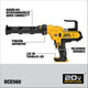 DEWALT 20V MAX Cordless Caulking Gun, 10oz/300ml, Tool Only (DCE560B)