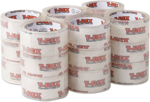 T-Rex Packaging Tape, 1.88" x 35 yds, Crystal Clear, 18/Pack (DUC285724)