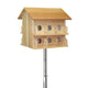 Heath Outdoor Products 15' Telescoping Purple Martin House Pole Kit with Deluxe Cedar House