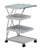 SD STUDIO DESIGNS Modern Triflex Mobile Storage Taboret for Arts and Crafts