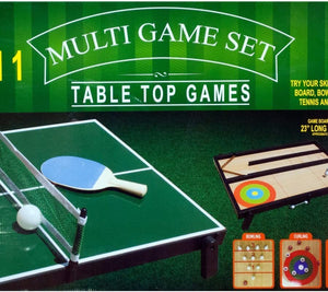 4 in 1 Tabletop Multi-Game Set