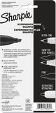 Sharpie Permanent Markers, Chisel Tip, Black, 2 Count