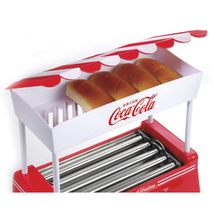 Nostalgia Electrics Coca-Cola Series Old Fashioned Hot Dog Roller, HDR565COKE by BLOSSOMZ