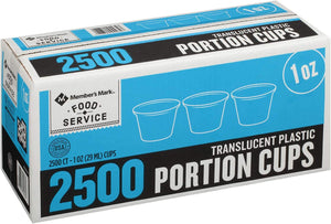 Member's Mark Plastic Portion Cups (1 oz, 2,500 ct.)