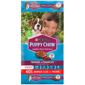 Purina Puppy Chow Tender & Crunchy Dry Dog Food