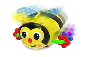 The Learning Journey Early Learning – Crawl About Bee Musical Crawling Aid – Baby Toys & Gifts for Boys & Girls Ages 6+ months
