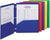 Smead 87939 Campus.org Poly Snap-in Two-Pocket Folder, 11 X 8 1/2, Assorted, 10/Pack