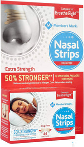 Member's Mark Extra Strength Nasal Strips, Tan 44 ct. A1