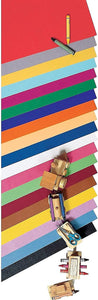 PAC5487 - Pacon Four-Ply Railroad Board in Ten Assorted Colors