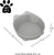 PETMAKER Cat Dishes – Set of 2 Cat-Shaped Shallow Melamine Resin Saucers for Food & Water with Nonslip Bottoms for Whisker Relief – 8 fl. oz
