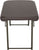 Lifetime 280488 Compact Folding Low Side Table for Camping, Brown