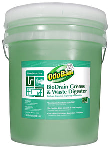 OdoBan 928062-5G BioDrain Grease and Waste Digester Pail, 5 gal