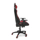 OFM Essentials Collection Racing Style Bonded Leather Gaming Chair, in Red