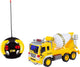 Hey! Play! Remote Control Cement Mixer Truck– 1: 16 Scale, Fully Functional Rotating Concrete Construction RC Vehicle with Lights & Sound for Kids