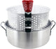 FBA12, Aluminum Stock Pot with Strainer Basket, 10.5 Quart (New Version)