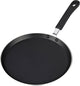 Cook N Home 10.25-Inch Nonstick Heavy Gauge Crepe Pancake Pan Griddle, 26cm, Black