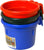 Little Giant Fence Feed Bucket 8 Quart Hook Over Feed Pail (Blue) (Item No. CPHBLUE)