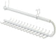 Rubbermaid Tie and Belt Holder, White