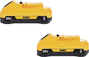 DEWALT 20V MAX Battery Pack, 3.0-Ah, 2-Pack (DCB230-2)