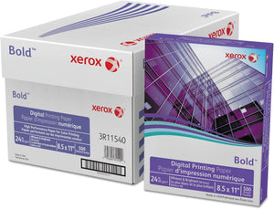 Xerox 3R11540 Bold Digital Printing Paper, 8 1/2 x 11, White, 500 Sheets/RM