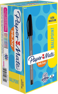 Product of Paper Mate InkJoy 100 Stick Pen, 1.0mm, Black, 48pk. - Ballpoint Pens [Bulk Savings]
