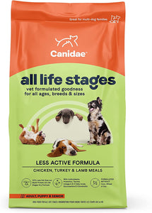 CANIDAE All Life Stages Platinum Less Active Multi-Protein Formula Dry Dog Food