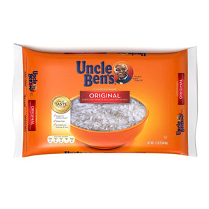 Uncle Ben's Original Converted Brand Enriched Parboiled Long Grain Rice 12 lb. bag. A1