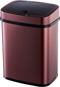 Ninestars DZT-12-5 Bedroom or Bathroom Automatic Touchless Infrared Motion Sensor Trash Can