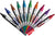 Magic Marker Brand Dry Erase Marker, Tank Style, Chisel Tip, Assorted Colors, 12-Count - New