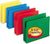Smead 73500 Exp File Pockets Straight Tab Poly Letter Assorted 4/Box