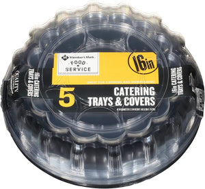 Daily Chef 16" Catering Tray with Lids (5 pk.)