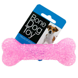 Bone Dog Toy with Bell - Pack of 24