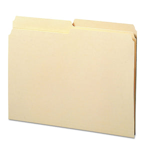 Smead File Folder, Reinforced Tab, Letter Size, Manila