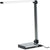 Lorell 13201 Smart Device Slot/USB Task Light Desk Lamp, Silver