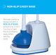 Mr. Clean Turbo Plunger and Bowl Brush Caddy Set, Toilet Brush Plunger Combo