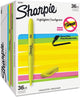 Sharpie 2003991 Pocket Highlighters - Office Pack, Chisel Tip, Yellow, 36 per pack