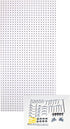 Triton Products TPB-36WH-Kit 24-Inch W x 48-Inch H Custom Painted Heavy Duty Tempered Round Hole Pegboards with Locking Hook Assortment, White