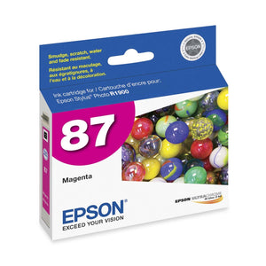 Epson T087320 - T087320 ULTRACHROME HI-GLOSS 2 INK, MAGENTA