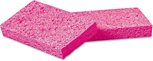 Small Pink Cellulose Sponge - 48 ct.