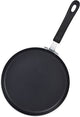 Cook N Home 10.25-Inch Nonstick Heavy Gauge Crepe Pancake Pan Griddle, 26cm, Black