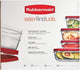 Rubbermaid Easy Find : Rubbermaid 50-piece Easy Find Lids Food Storage Set, Food Storage Containers