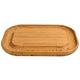 Picnic at Ascot -The "Original" Malvern Deluxe Bamboo Cheese Board with Cracker Groove & Integrated Drawer with Stainless Steel Cheese Knife Set - Designed & Quality Assured in the USA