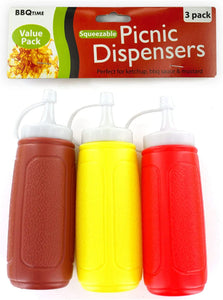 Picnic condiment dispensers-Package Quantity,12