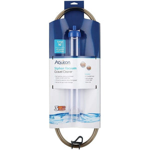 Aqueon Siphon Vacuum Gravel Cleaner - Large - 16" Tube with 6' Hose - (Aquariums 40+ Gallons)