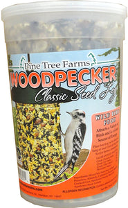 Pine Tree 8001 Woodpecker Classic Seed Log, 36-Ounce