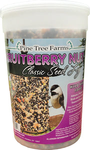Pine Tree Farms 8006 Fruit Berry Nut Classic Seed Log, 68-Ounce