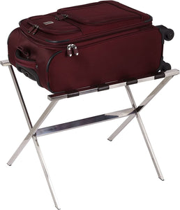 Household Essentials Luggage Rack, Stainless Steel