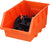 Tactix 320608 Plastic Tray Bin Set, Black/Orange, 1-Piece