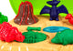 World Tech Toys Activity Dough Dinosaur 26Piece Suitcase Playset